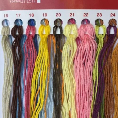 Cotton threads customize cross stitch kits DIY custom picture counted cross stitch set needlework