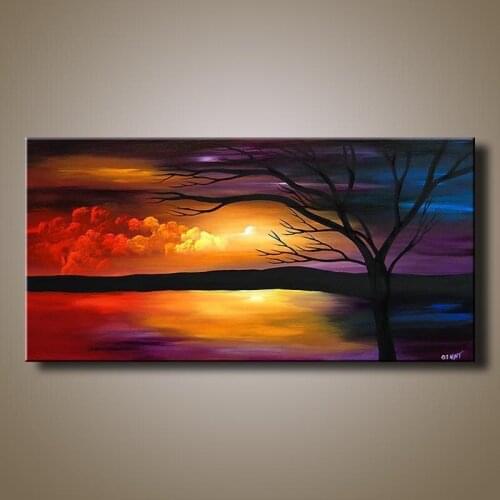 Handmade oil painting on canvas modern 100% Best Art Flower oil painting original directly from artis LA1-113