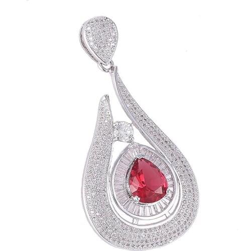 Fashion Turkey Jewelry Bijoux Zircon Floating Charms For Jewelry Making Big Copper Micro Pave Charms Pendants Diy Accessories