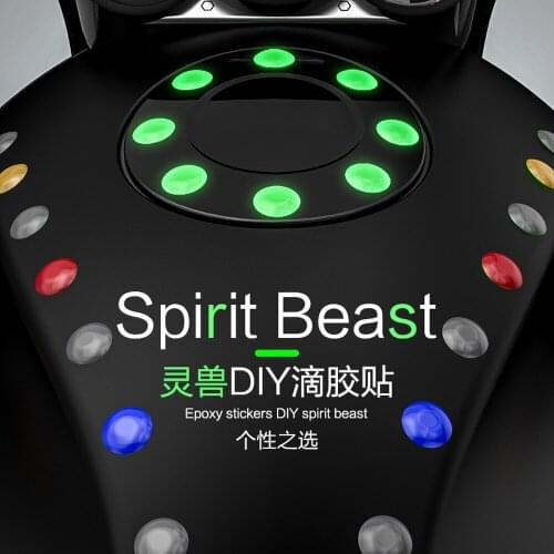 Spirit Beast Motorcycle DIY Stickers for Kawasaki Z1000 Z900 Z650 Ducati Scrambler Benelli HONDA Suzuki Gsr Yamaha Fz8 BMW KTM