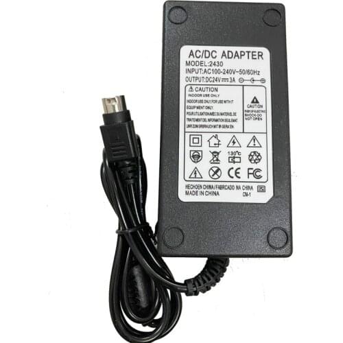 New 24V 3A Power Adapter For XP-H500B Thermal Receipt printer Charger