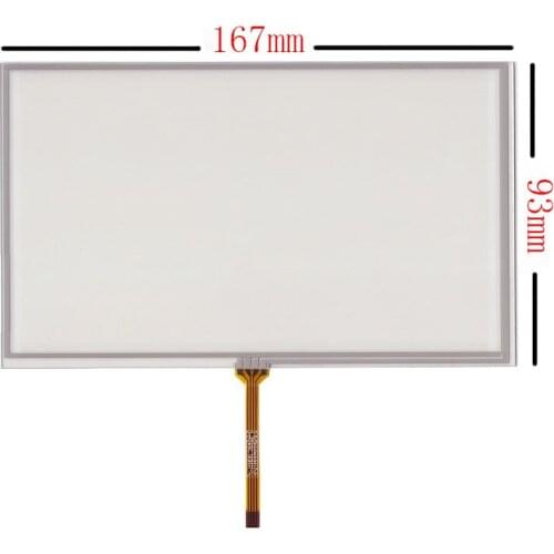 New 6.95 inch 4Wire Resistive Touch Panel Digitizer Screen For TM070RDH01/ C070VW03