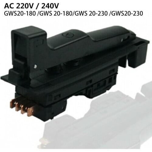 Electric Hammer Switch Electric Drill Switch Trigger Power Tool Accessories For BOSCH GWS20-180 GWS 20-180 GWS 20-230