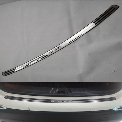 Suitable for 2009-2014 Nissan Qashqai J11threshold Stainless Steel Rear Bumper Protector