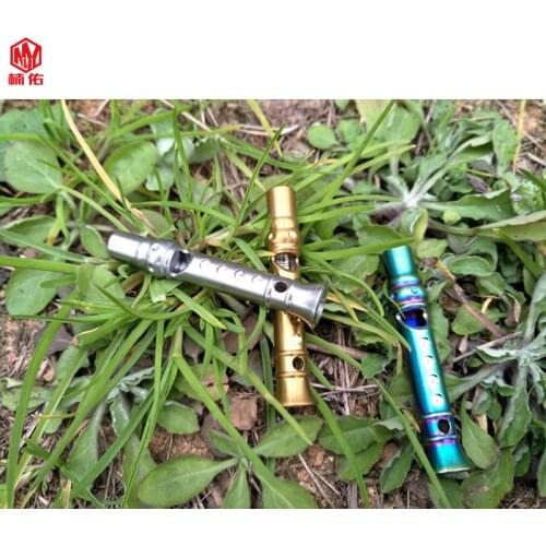Selling! ! ! Whistle Training Multifunctional Stainless Steel Emergency Survival Buckle Whistle Outdoor Camping Survival Whistle