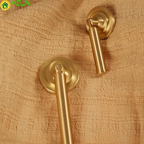 Nordic Furniture Cabinet Handle Gold Solid Metal Zinc European Kitchen Dresser Drawer Cupboard Wardrobe Door Pull Hardware Knob
