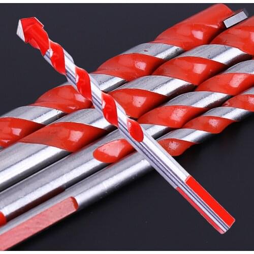 Drill Bits Triangular-overlord Handle Multifunctional Quality Drill Bit Perforator Ceramic Marble Tile Drill Bit Power Tool Part