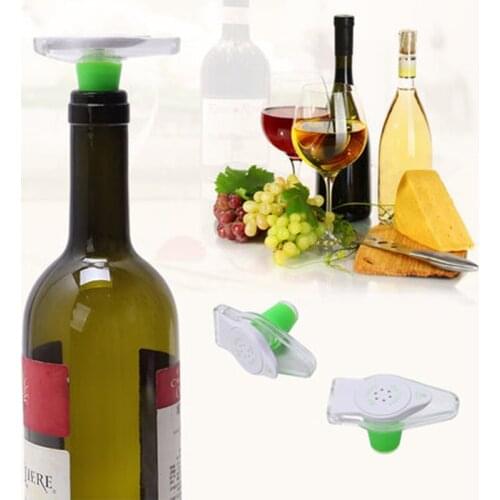Wine Vacuum Stopper Champagne Bottle Cap Air Pump Stopper Bar Accessories Bottler fresh Keeper With Pump