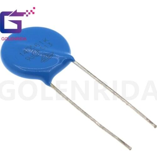 10pcs varistor 14D561K 560V piezoresistor 14D561