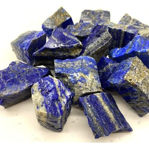 100g Natural Lapis Lazuli Blue Crystal Stone Reiki Healing Quartz Ore Mineral Energy Rock Gemstone Home Decoration DIY Gift