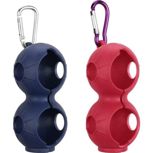 2Pack Golf Ball Holder Portable Golf Ball Pouch Bag Holder for Men Women Kids Golf Training Sports Accessories