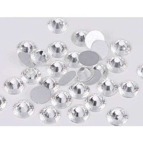 5A+ Top Quality Glitter Rhinestones Non Hot Fix Crystal For Nail Art Sewing & Fabric Decoretion DIY Jewelry Making Supplies