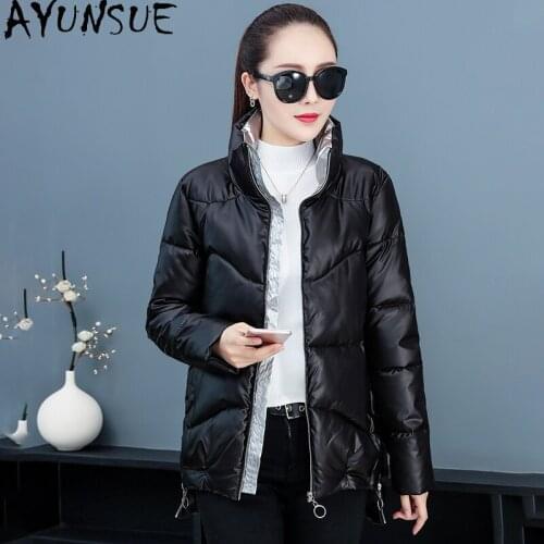 AYUNSUE Female Jacket Winter 2021 Black Coat Women Short Parkas Womens Winter coats Korean Ladies Jackets Casaco Feminino Gxy58