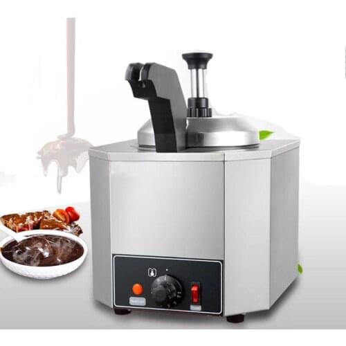 Free shipping 220v Stainless steel Chocolate sauce warmer melter melting making machine pot