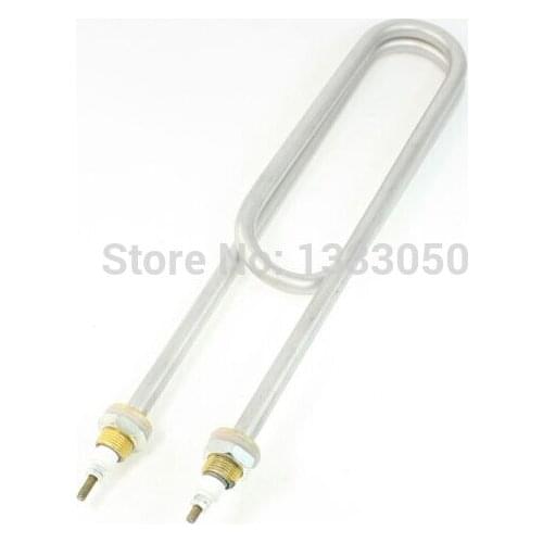 Free Shipping U Bend Shape Stainless Steel Electric Heating Tube Heater 4000W 380V