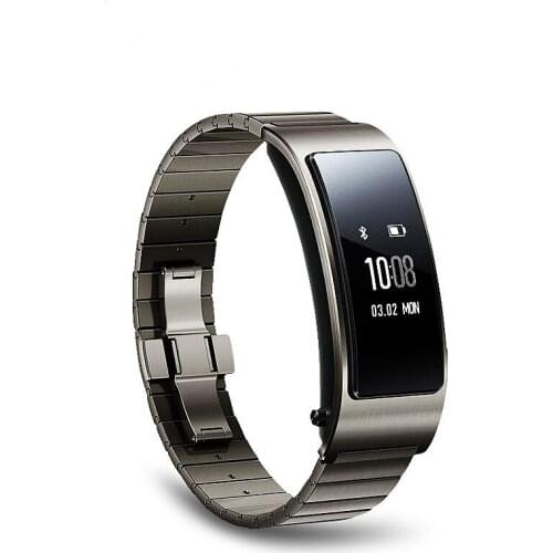 Butterfly Bracelet Loop Stainless Steel Watch Band Strap For Huawei B3 Smart Watch