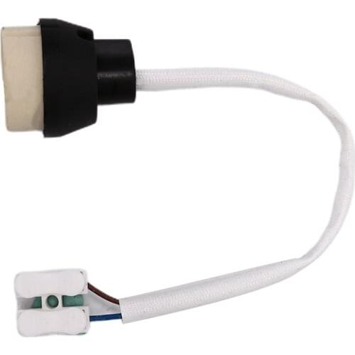 Socket Lamp Base Holder Lamp Base GU10 Bulb Light Adapter Connector Converter Ceramic Wire For LED Bulb Halogen Lamp Light