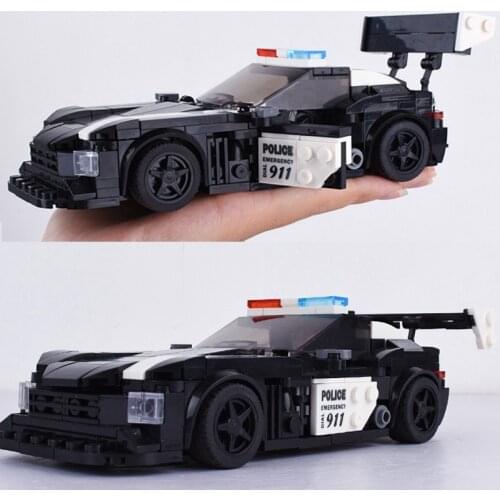 Racing Car City Speed Champions Sports Building Blocks Racing Vehicle Bricks DIY Classic Rally Super Racers F1 Toy For Boy Gift