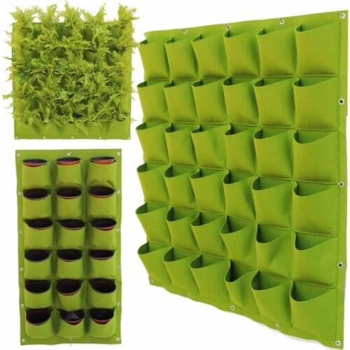 2/72/68 Three-Dimensional Vertical Green Plant Pot Wall Hanging Flower Pot Multi-layer Combination Balcony Bonsai Garden Decor