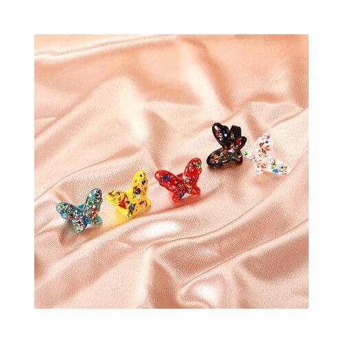 New Fashion Acrylic Butterfly Ring Cute and Fun Resin European and American Retro Animal Bracelet Women