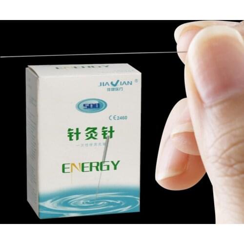 500pcs/box Jiajian Acupuncture Needle Disposable filiform Needle beauty needle Massage Acupoint Relaxation