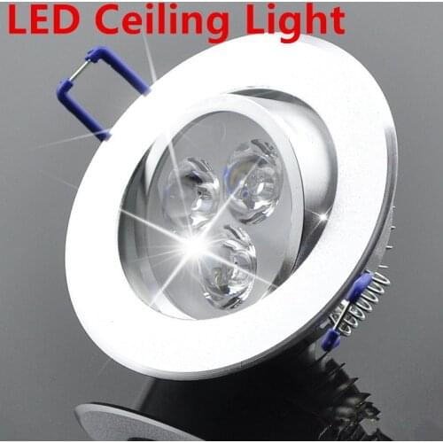 Wholesale 9W Ceiling downlight Epistar LED ceiling lamp Recessed Spot light AC85-265v for home illumination led bulb light