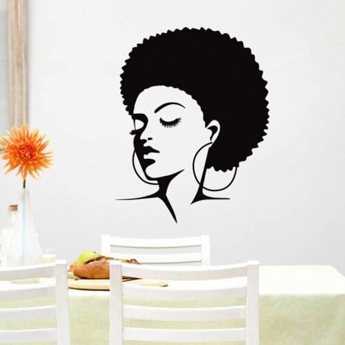 Hair Salon Wall Decal Beauty Salon Scissor Sticker Barber Shop Vinyl Wall Decals Decor Mural Hairdresser Glass Window Sticker