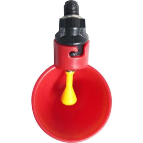 Feeding chicken Plastic drinking Poultry drinking cup fountain Bird Drinking quail R2X8