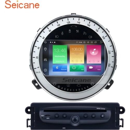 Seicane Android 10.0 Car GPS Navigation radio Player For 2006-2013 BMW Mini Cooper Support Radio 1080P Video SD Rear Camera TV