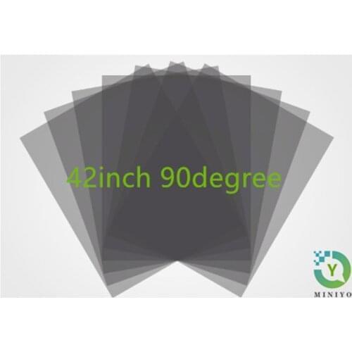 New 42inch 42 inch 90 degree 90degree Glossy /matting LCD Polarizer Polarizing Film for LCD LED IPS Screen for TV