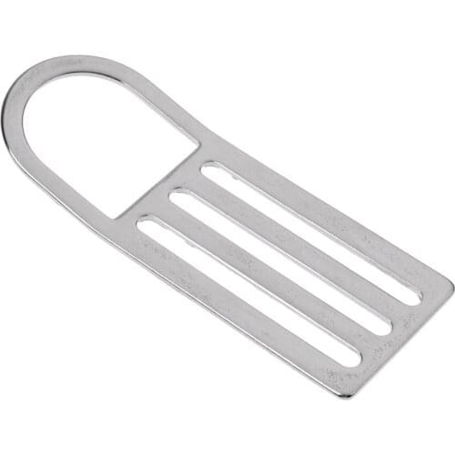 Deluxe Durable Scuba Diving Stainless Steel Weight Belt Keeper 5cm Webbing Harness Slider with D Ring Gear Tool