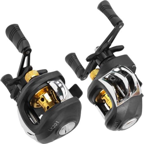 Fishing tool Fishing Rod Case Baitcasting Reel 8KG Drag 17+1 Ball Bearings 7.2:1 High Speed Gear Ratio Fishing Coil