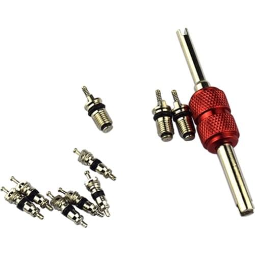 Car Air Conditioning Core Valves Automotive A/C Valve Stem Cores Removal Tool for Car Air Contitionaing Repair