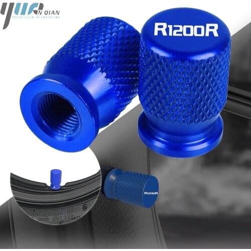 Motorcycle Tire Valve Dustproof Cap CNC Aluminum Tyre Rim Air Port Cover For BMW R1200R R1200RS R1200RT R1200 S/SE/ST R1200S