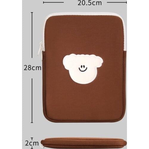 Table case iPad10.2 protective cover storage bag 9.7 handbag 10.5 inch 11 inch liner bag 10.8 female ins cartoon