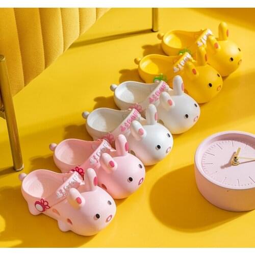Slippers Rabbit For Boys Girls Parent-child Summer Kids Beach Shoes Baby Suitable Soft Indoor Slippers Children Outdoor
