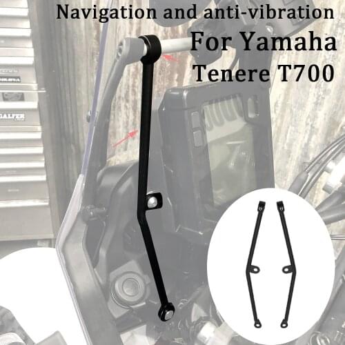 TENERE 700 Anti shake support For Yamaha Tenere 700 T7 T700 2020 navigation anti vibration bracket
