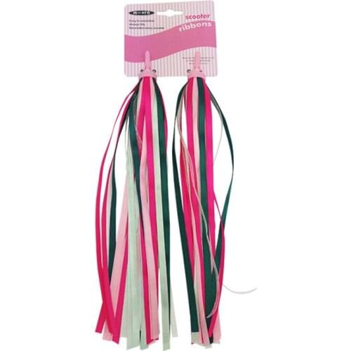 1 Pair Kids Colorful Streamers Scooter Bike Handlebars Streamers Tassel Ribbons Accessories for Boys Girls