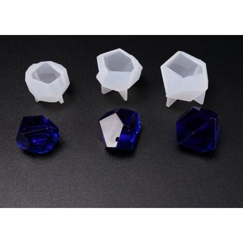 1 pcs Assorted Shape Cabochon Silicone Earring Necklace Pendant Mold for Epoxy Resin Jewelry Making DIY Crafts