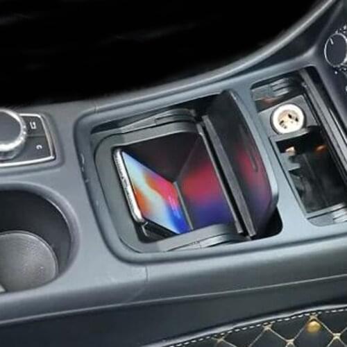 15w QI wireless charging phone charger fast charger charging case accessories for Mercedes Benz GLA CLA A Class W176 X156