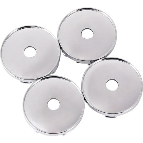 2Pcs Car Van Alloy Wheel Center Hub Cap Sticker Plastic Wheels Accessories Durable