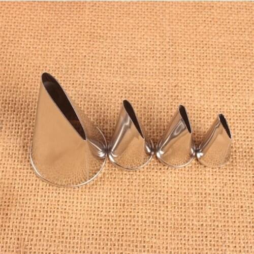 4pcs/set Baking Tools Rose Flowers Nozzles Creative Icing Piping Nozzle Pastry Tips Sugar Craft Fondant Cake Decorating Tools