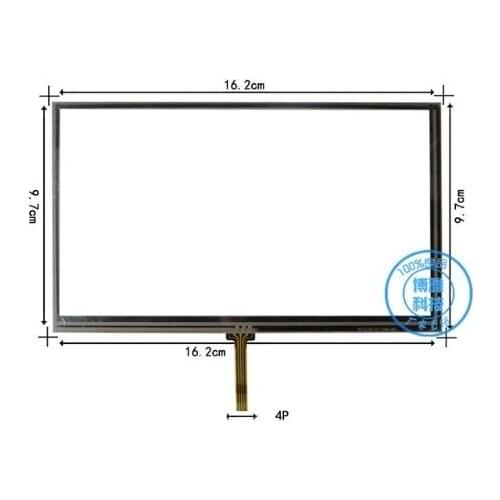 7 tablet gps touch screen handwritten screen touch screen for bd529b at 529 d1