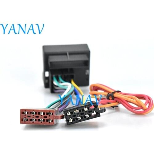 12-024 ISO RADIO ADAPTER CABLE FOR-MERCEDES-BENZ 2004+ OPEL 2003+Car Stereo Radio Wiring Harness Connector
