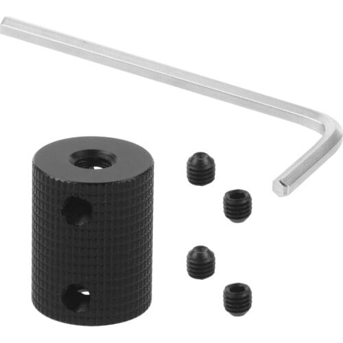 Aluminum 1/4 to 1/4 Tripod Adapter Screw Mount for Magic Arm Photo Light Stand Tripod 1/4 Screw Adapter 18*23mm