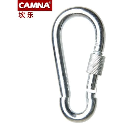 CAMNA outdoor mountain climbing safety steel buckle lock safety main lock safety buckle lock steel buckle