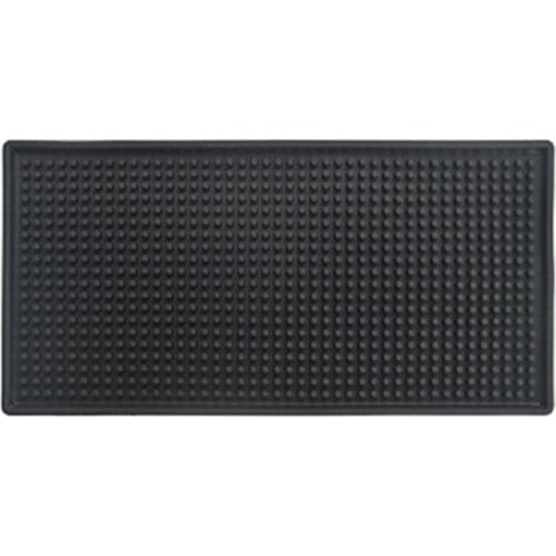Black Bar Mat Rubber Bar Service Spill Mat Rubber Bar Mat Bar Runner Glass Drip Tray Beer Drink Rail Bars Service Mat