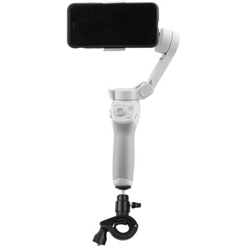 Sports Camera Bicycle Handlebar Mount Bracket Holder For DJI OM 4 Handheld Gimbal Camera for OSMO Mobile 3 / 2 Stabilizer