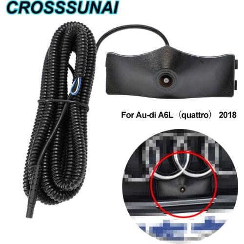 For Au-di A6L (quattro) 2018 HD OEM Special For Car Logo Front View Camera Parking Camera Night Vision Frontview Camera