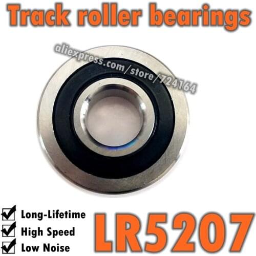 35x80x27mm Track roller bearings LR5207 LR5207NPP LR5207NPPU LR5207KDD LR5207KDDU LR5207-2Z LR5207-2RS LR5207-X-2Z LR5207-X-2RSR